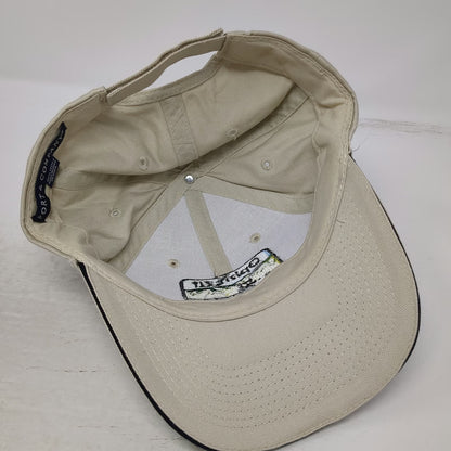 Port & Company Baseball Cap Beige One Size Train Ophir Utah Patch Adjustable Hat