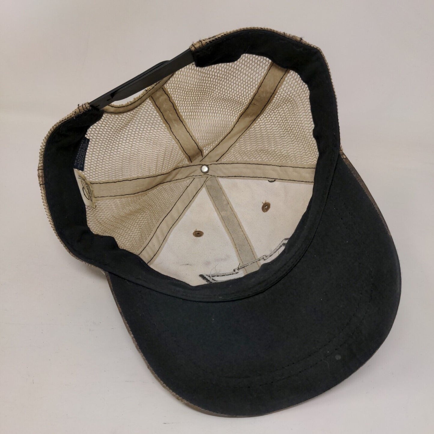 Chevrolet Snapback Trucker Hat Camouflage OSFM Embroidered Mesh Back Infinity