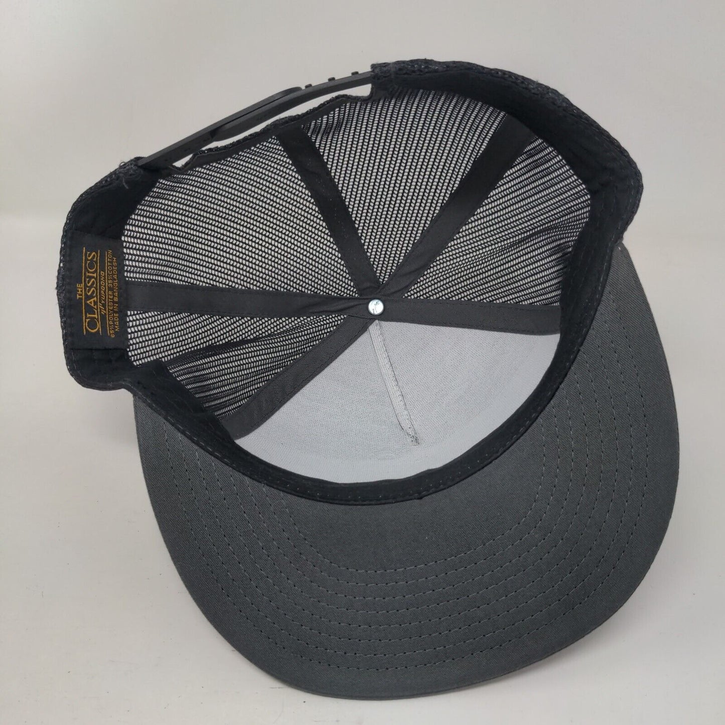 Sharpen Your Skills VTEN Snapback Trucker Hat Gray One Size Mesh Back