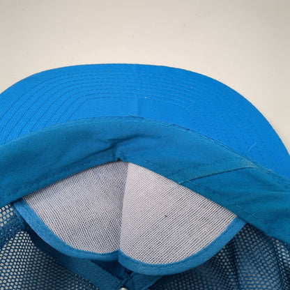 Mohr's Snapback Mesh Back Rope Trucker Hat Blue One Size Adjustable