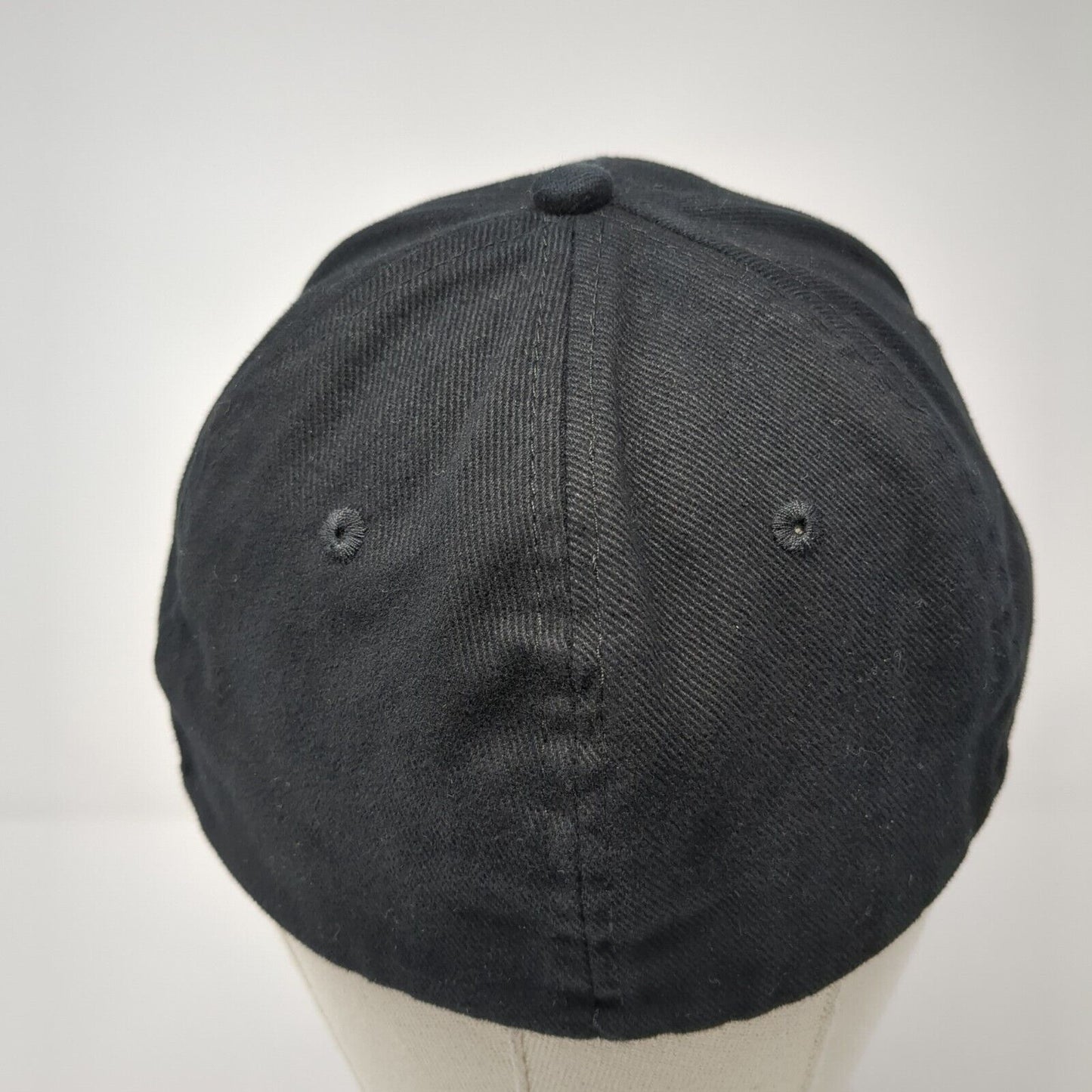 Surfware Hawaiian Classics Fitted Hat Black One Size Embroidered 6 Panel