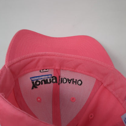 Young Idaho Ram Strapback Hat Pink OS Adjustable Embroidered Port & Company