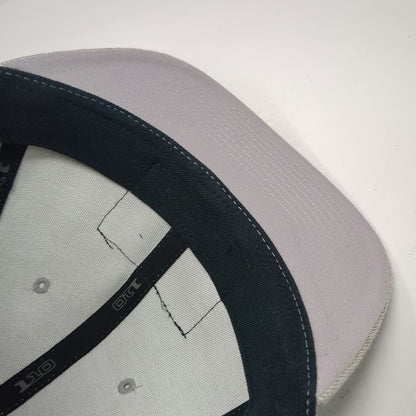 Yupoong Snapback Gray One Size Hat Boart Longyear Patch Flat Brim Flexfit Tech