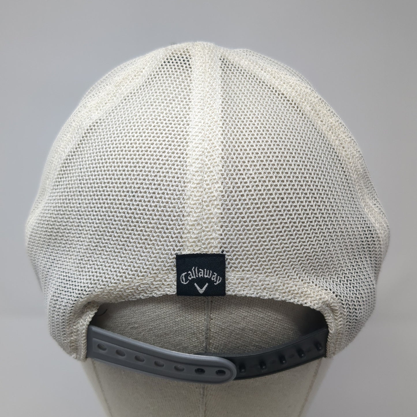 Topgolf Patch Snapback Trucker Hat Gray One Size Mesh Back Callaway
