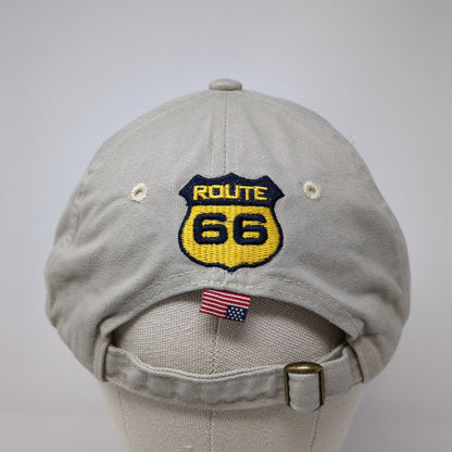 Bish's RV Super Center Where Memories Begin Route66 Slideback Hat Tan One Size