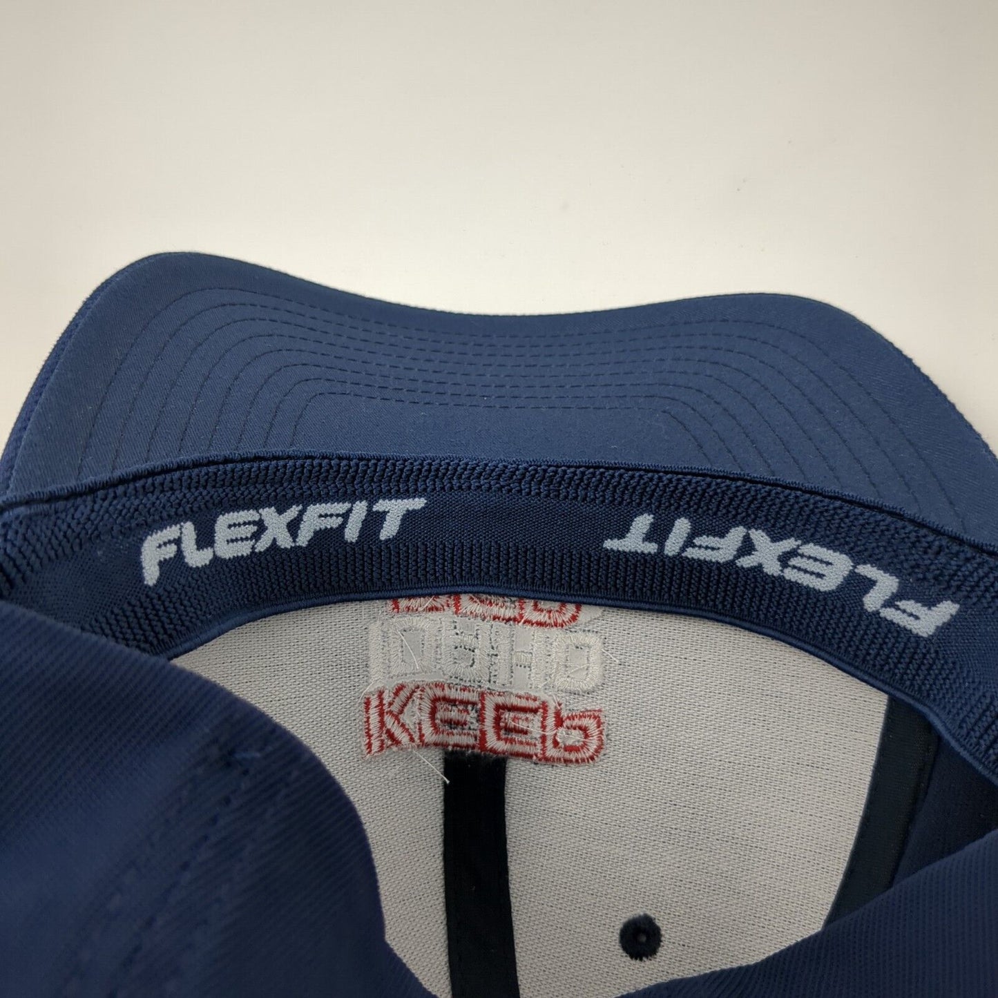 Keep Idaho Red Fitted Hat Blue S/M Embroidered Flexfit Sport-Tek 6 Panel