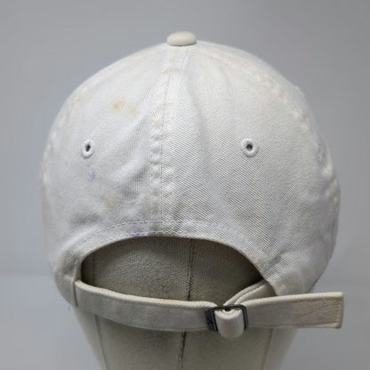 Nike Baseball Cap White One Size Heritage86 Slideback Swoosh Logo Cotton Hat