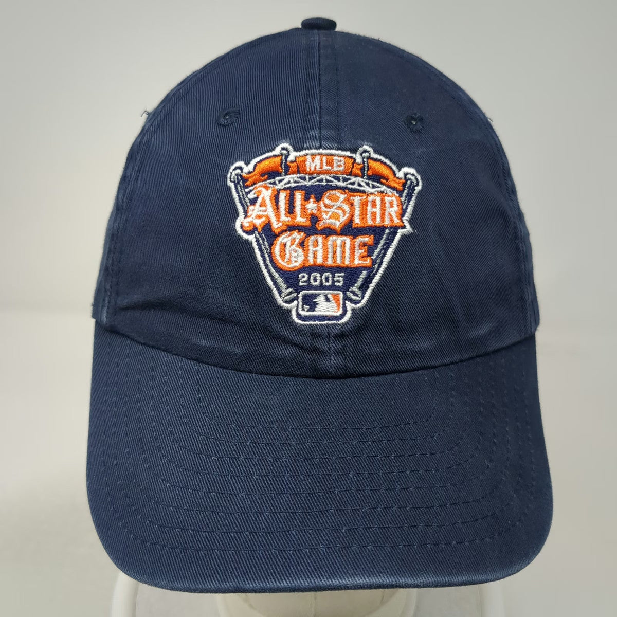 New Era MLB 2005 All-Star Game Blue One Size Baseball Cap Slideback Logo Hat