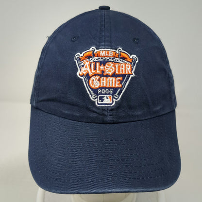 New Era MLB 2005 All-Star Game Blue One Size Baseball Cap Slideback Logo Hat