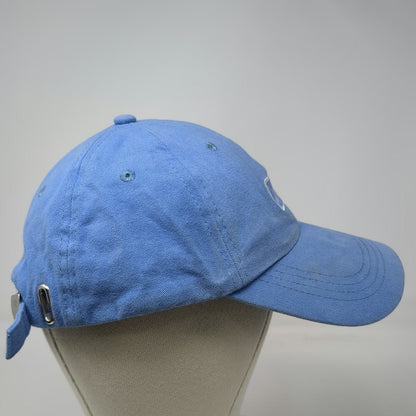 AFTCO Baseball Cap Blue One Size Slideback Cotton Fish Logo Fishing Hat Outdoor
