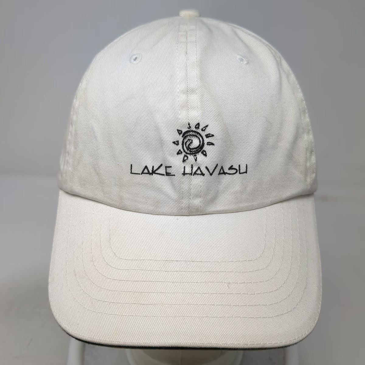 Great American Products Baseball Cap White One Size Lake Havasu Sun Arizona Hat