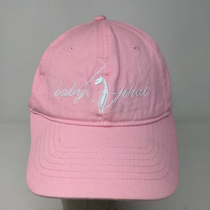 Baby Phat Women's Slideback Hat Pink Size OS Embroidered Logo 100% Cotton