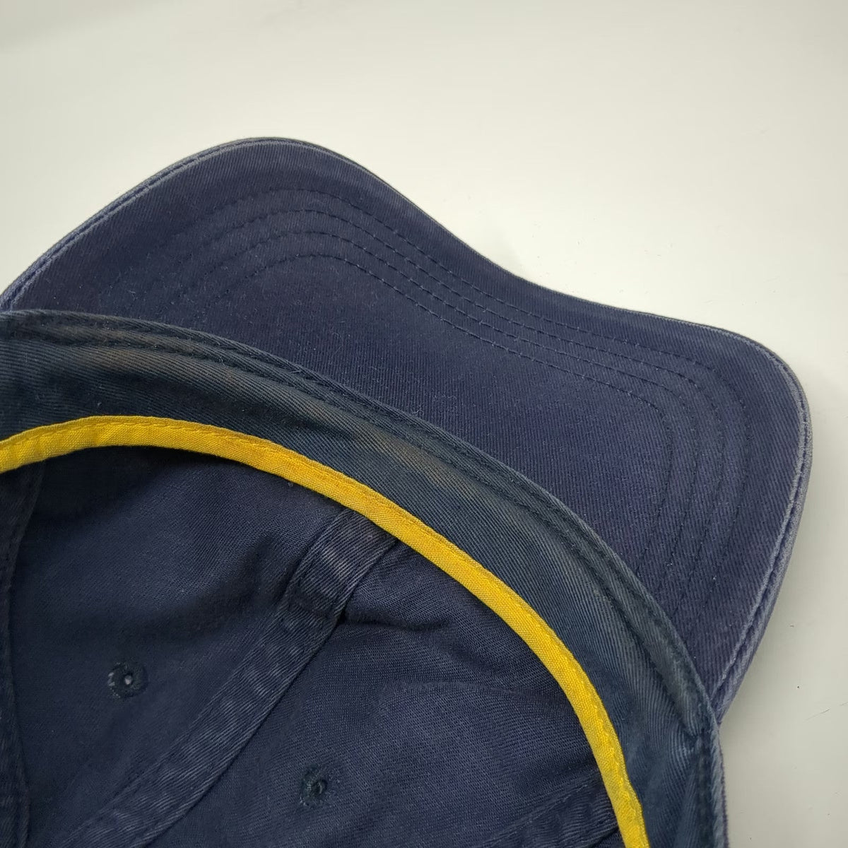 Nautica Baseball Cap Blue One Size Embroidered Sail Logo Slideback Cotton Hat
