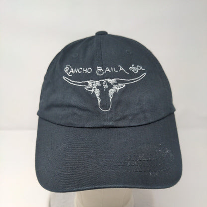 Rancho Baila Sol Slideback Hat Black One Size Adjustable The Classics Yupoong