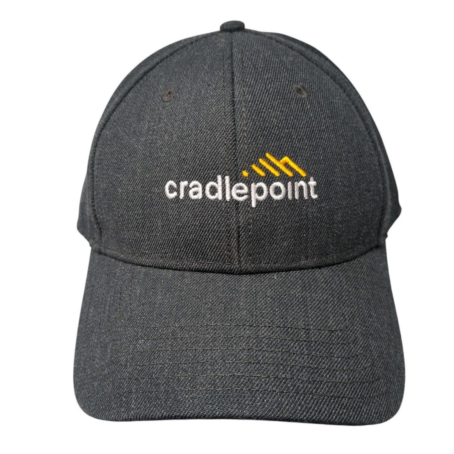 Cradlepoint Snapback Hat Gray One Size Adjustable Embroidered Otto