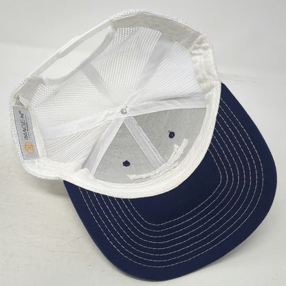 Image-N Trucker Hat Blue One Size Liberty Bank Be Community Kind Mesh Snapback