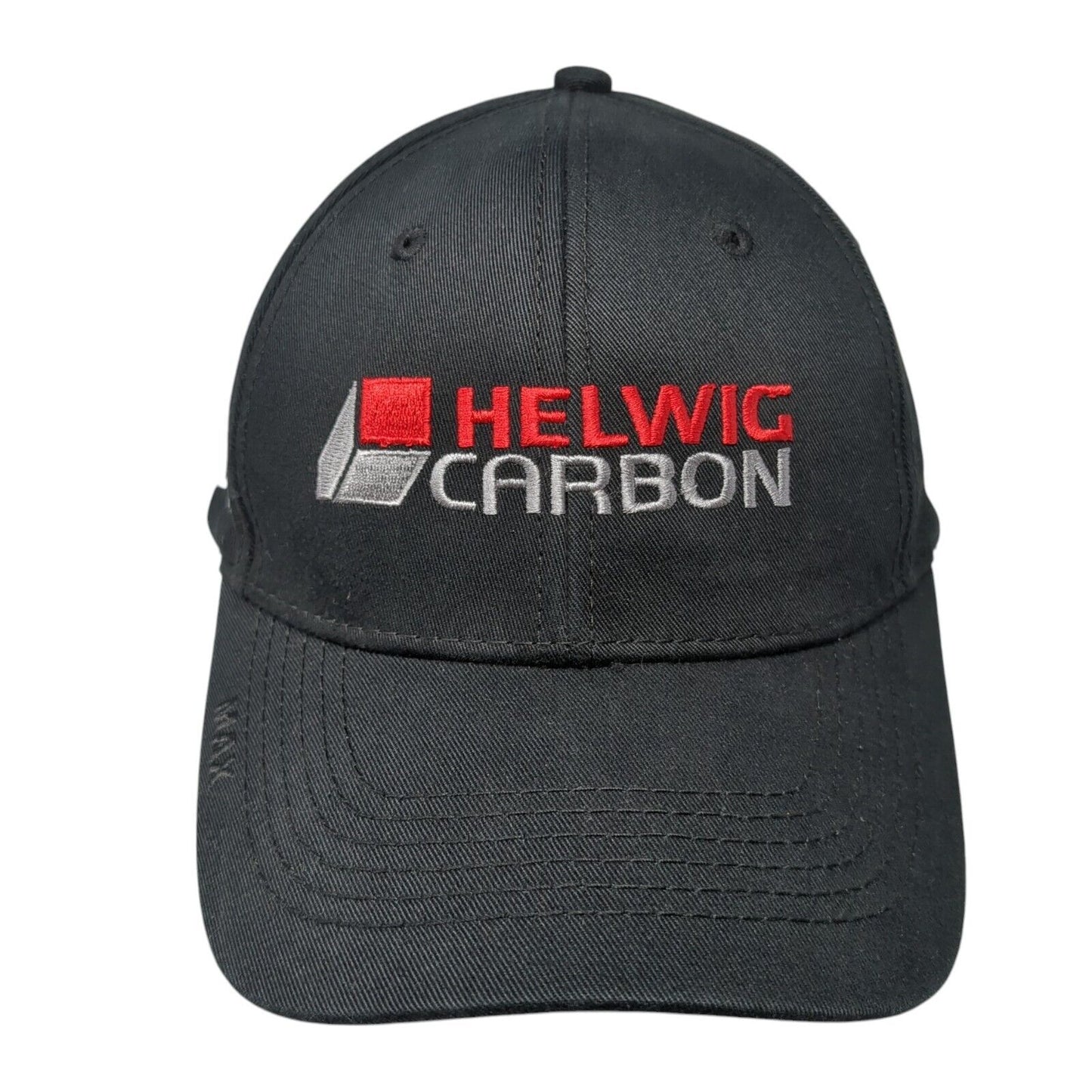 Helwig Carbon Since 1928 Strapback Hat Black One Size Adjustable 6 Panel
