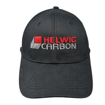 Helwig Carbon Since 1928 Strapback Hat Black One Size Adjustable 6 Panel