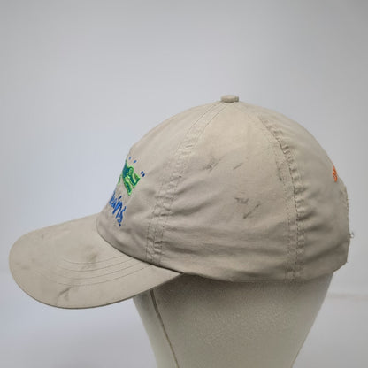 RCC Baseball Cap Beige Strapback New Orleans Alligator Openview 2001 Hat