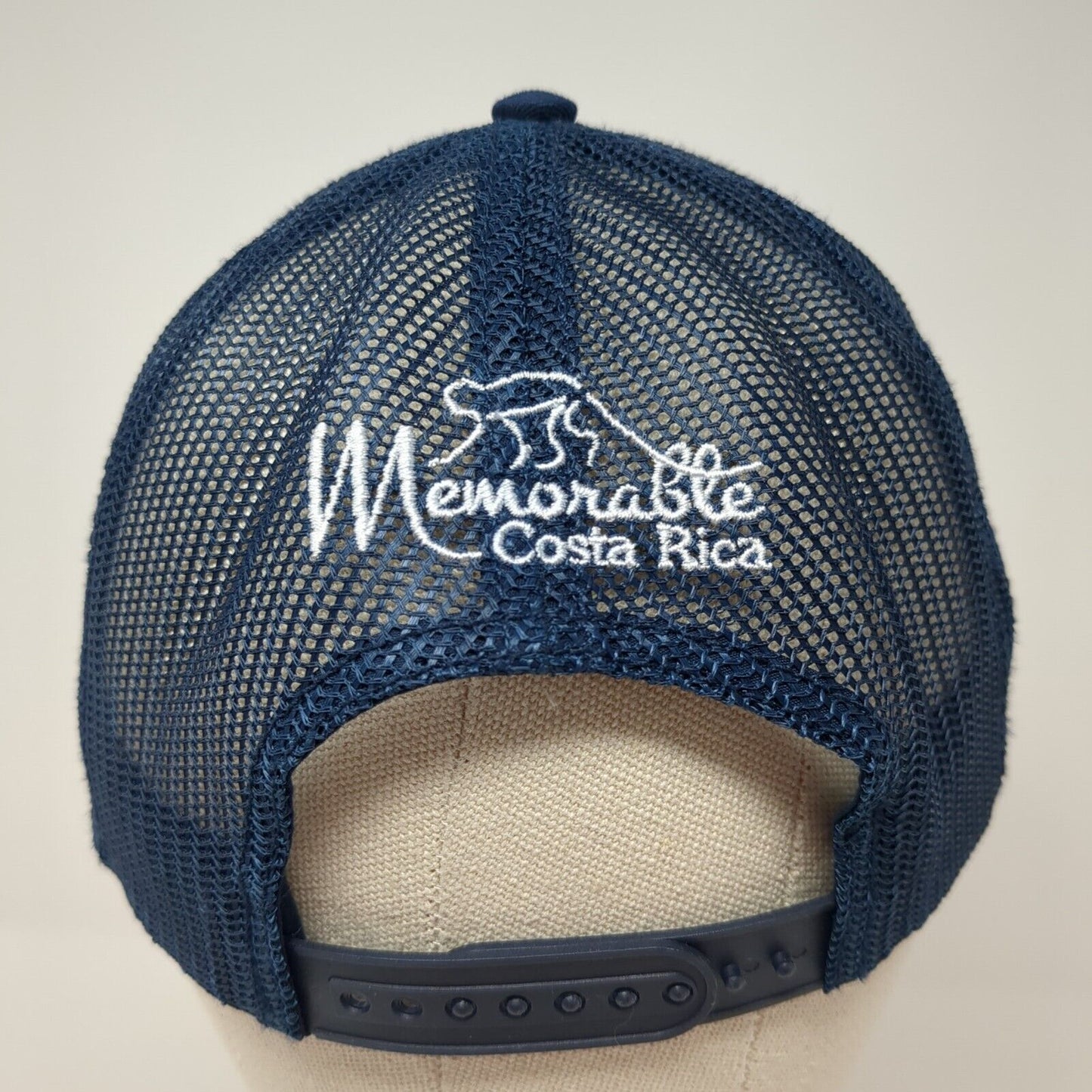 Pura Vida Costa Rica Snapback Trucker Hat Multicolor OS Adjustable Mesh Back