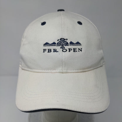 FBR Open TPC Scottsdale Slideback Hat White OSFA Classic Cut Ahead