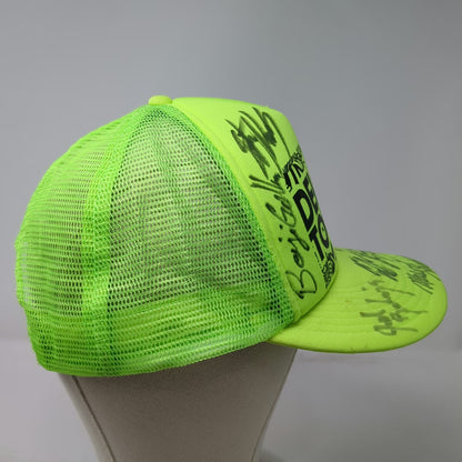 Cobra Dew Tour Signed Autographed Green One Size Trucker Hat Mesh Back Snapback
