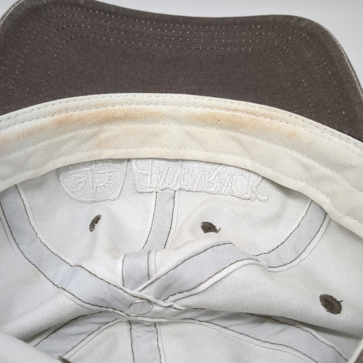 Pukka Baseball Cap Brown One Size Tamarack Resort Est 2004 Strapback Cotton Hat