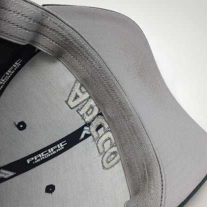 APCCO Fitted Hat Black 8 Embroidered Stretch Flexfit Pacific Headwear