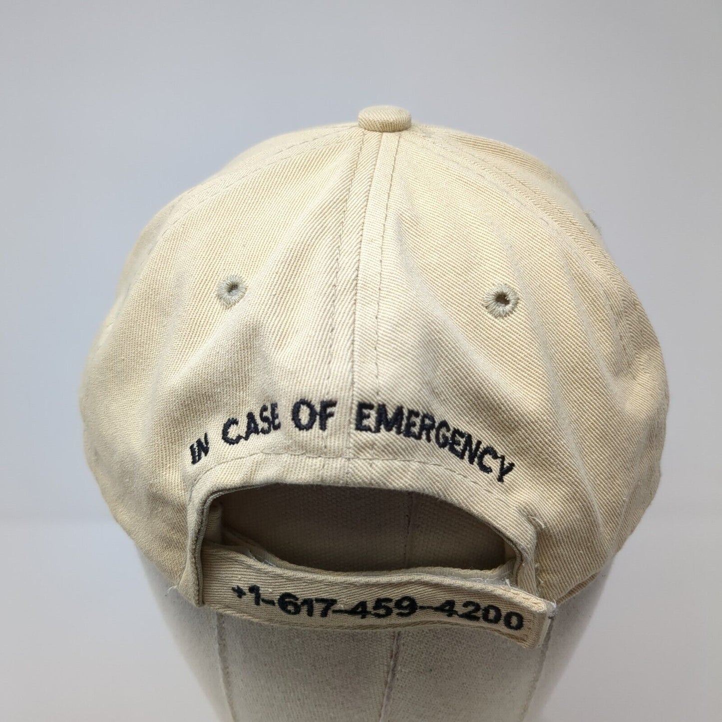 Global Rescue Strapback Hat Tan One Size Adjustable Outdoor Buck's Bags