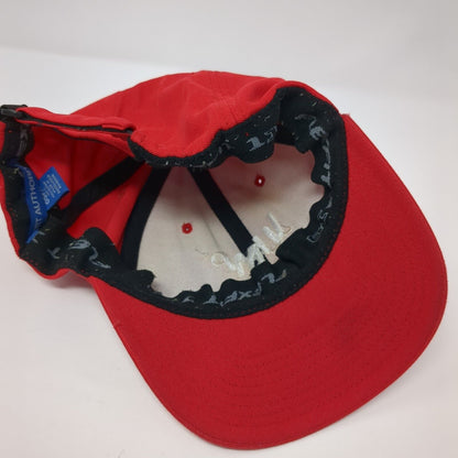 JUMP Jack's Urban Meeting Place Strapback Hat Red One Size Flexfit 110