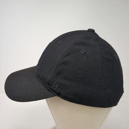 New York Yankees MLB '47 Baseball Cap Black One Size Strapback Tonal Gray Brim