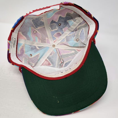 Monogram hoppe 5 Panel Blue Hat One Size Rope Geometric Tex Pac Hide & Skin