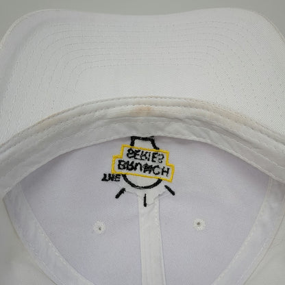 White One Size Baseball Cap Hat The Brunch Series Light Bulb Logo Strapback