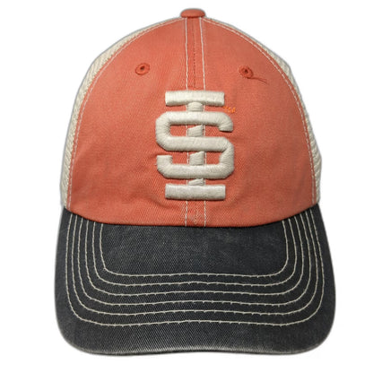 Top of the World Trucker Hat Orange One Size NCAA Idaho State Bengals Meshback