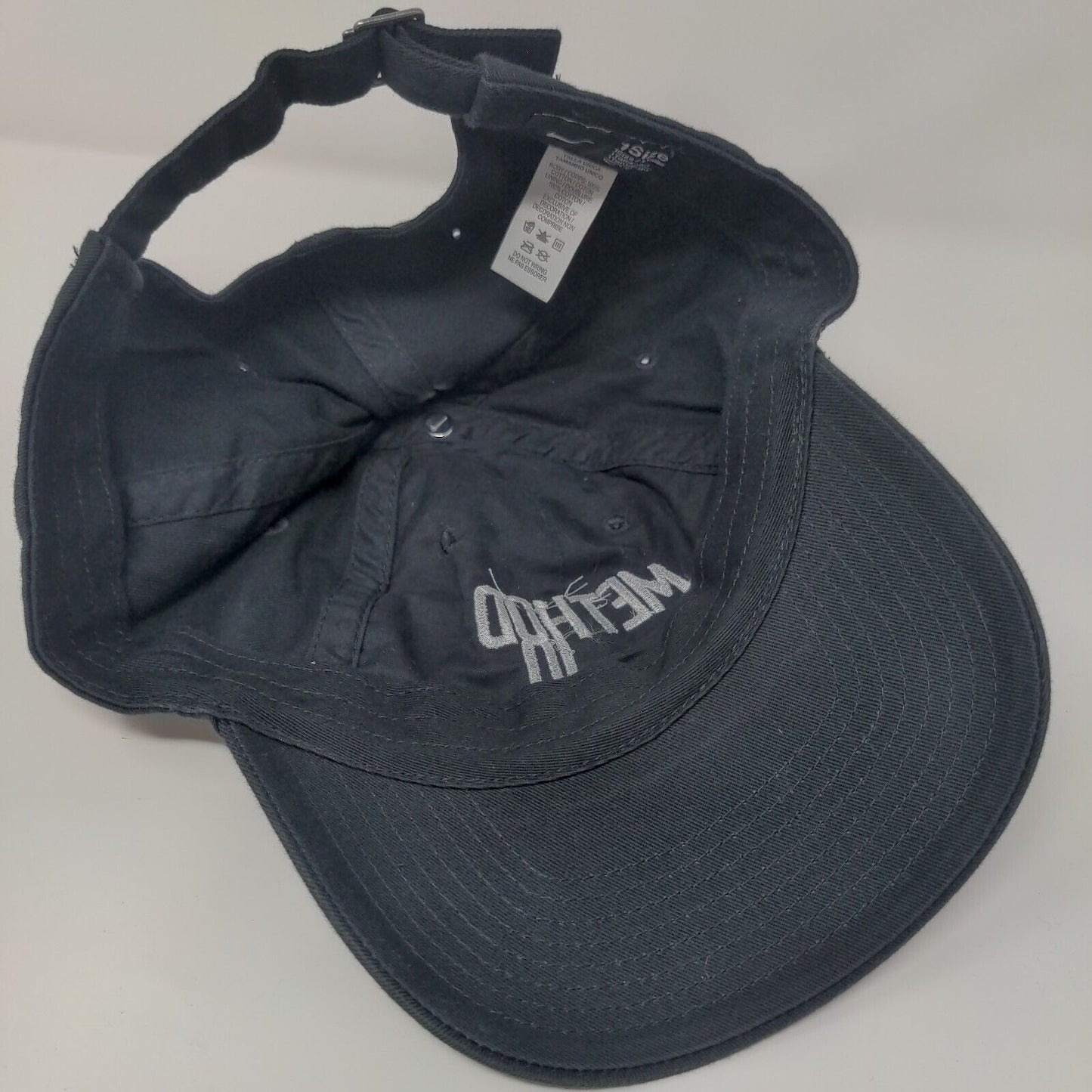 Method10 Slideback Hat Black OSFM Adjustable Embroidered Swoosh Heritage86 Nike