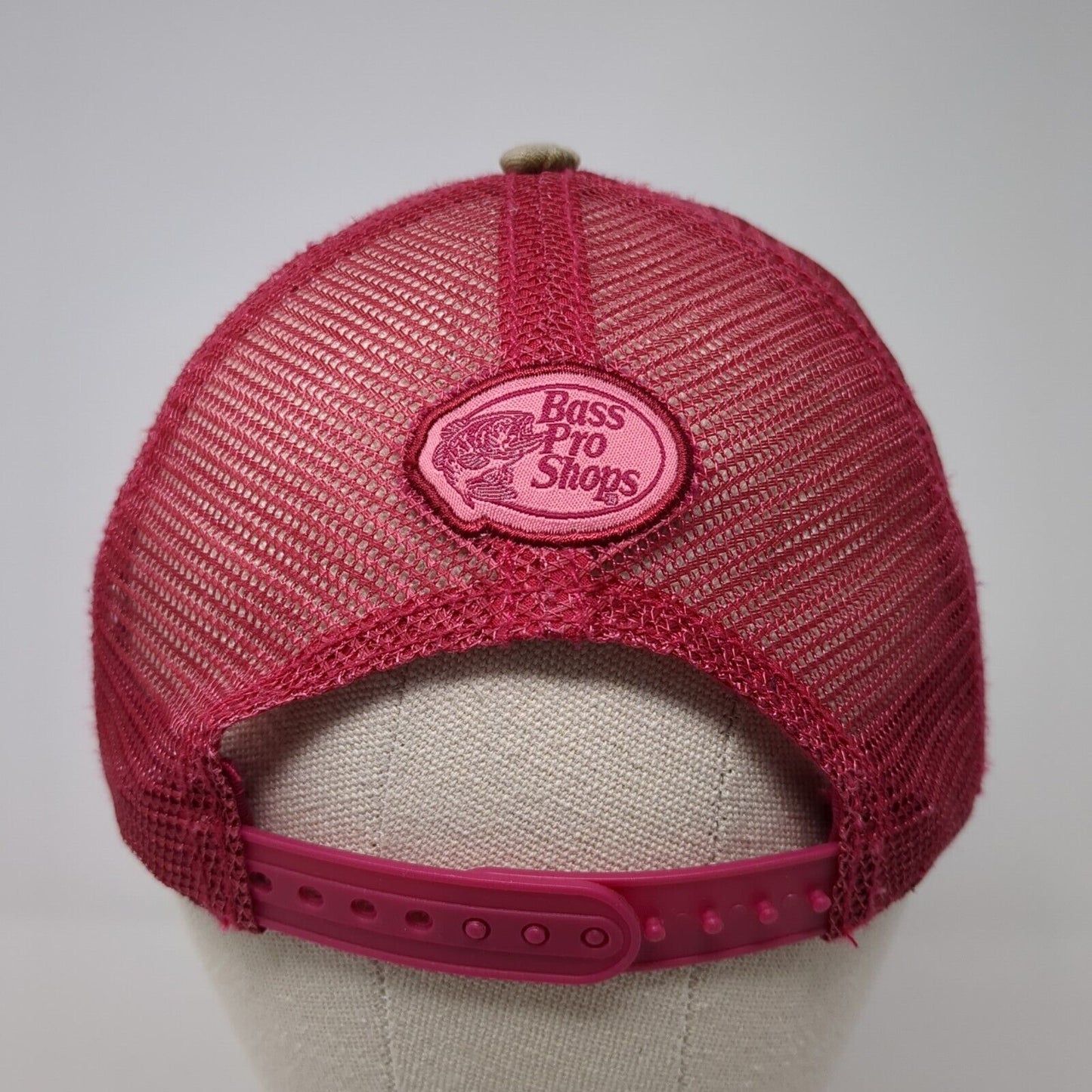 Bass Pro Shops Snapback Trucker Hat Multi One Size Mesh Back Hunting