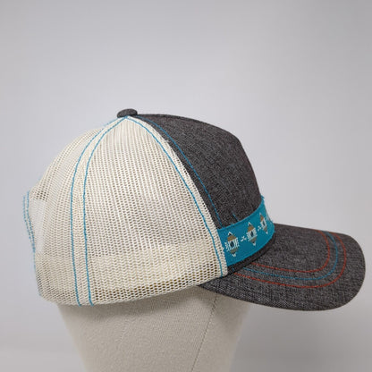 Cinch Snapback Trucker Hat Multicolor One Size Adjustable Mesh Back Aztec