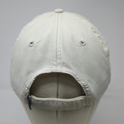 Ouray Ponkapoag Golf Course Hat Beige One Size Baseball Cap Strapback Polyester