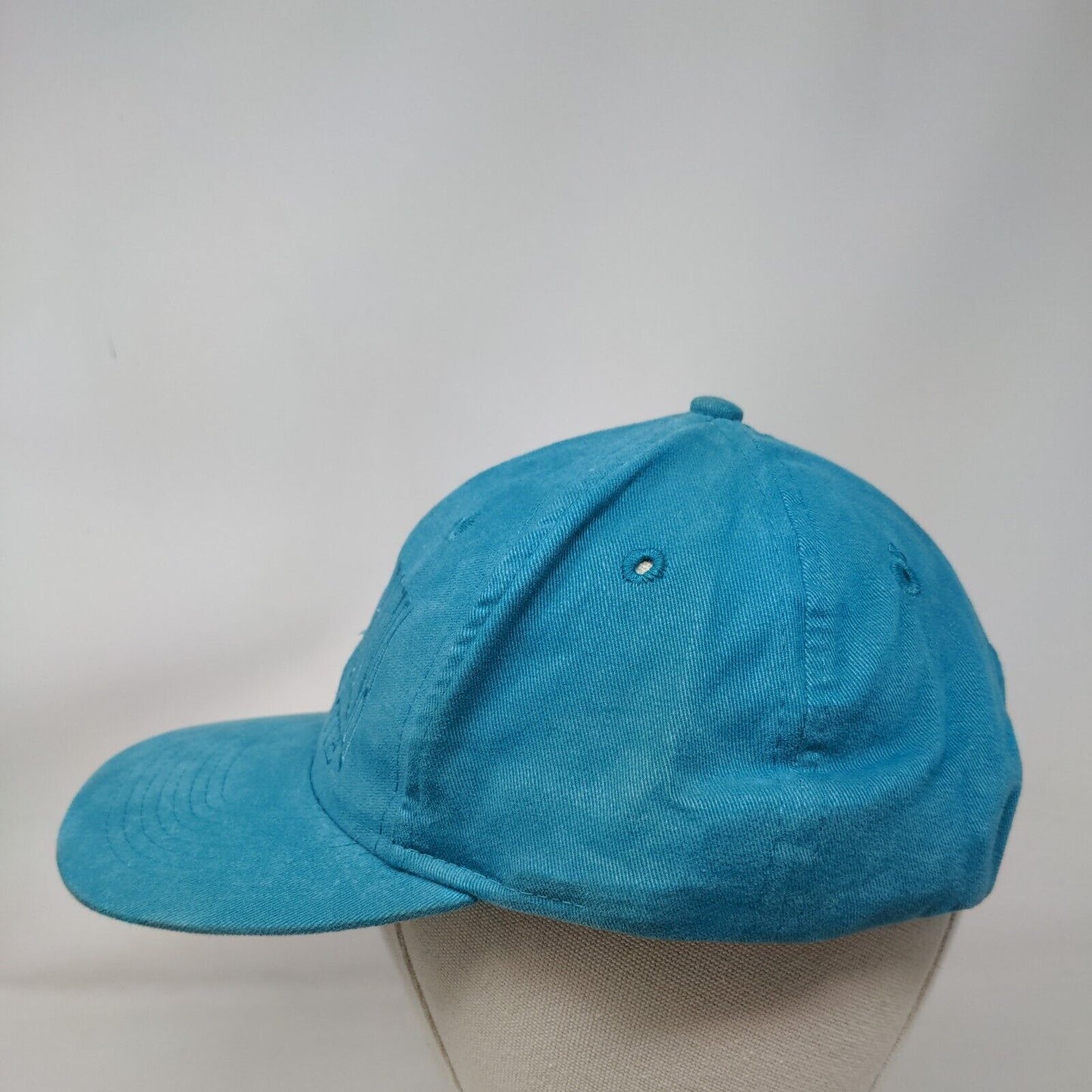 North Carolina Charlotte Snapback Hat Blue OSFA Adjustable 6 Panel Sport Cap