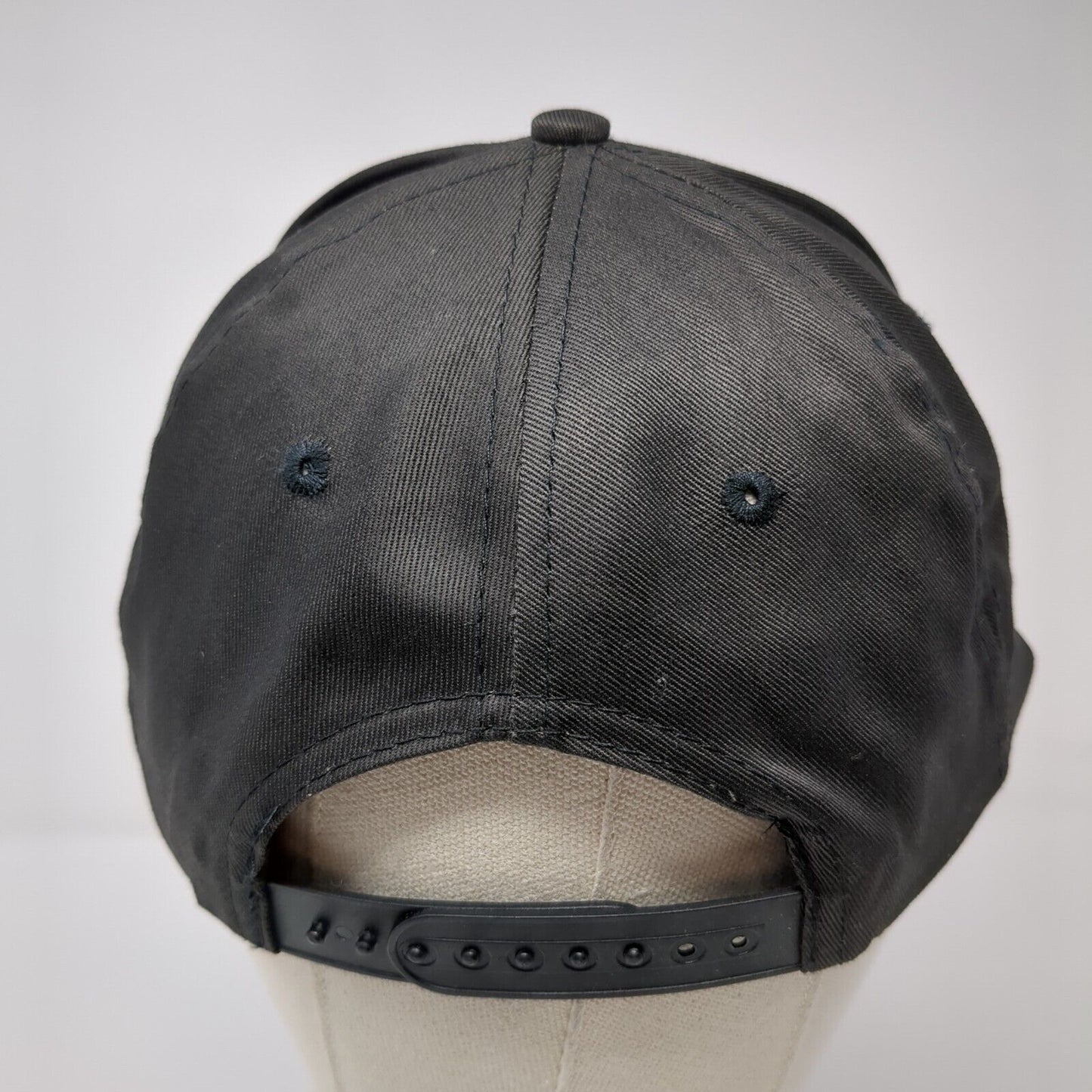 Newport's Roadstar Snapback Hat Black OSFA Adjustable Embroidered