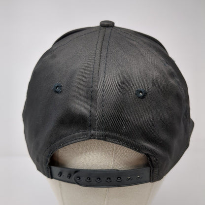 Newport's Roadstar Snapback Hat Black OSFA Adjustable Embroidered