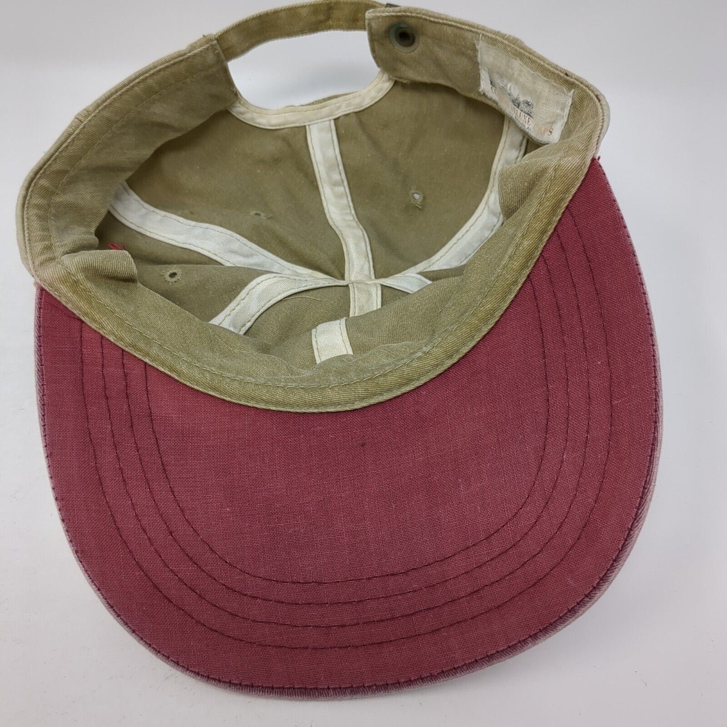 Cotton Deluxe Slideback Hat Multicolor OS Adjustable 6 Panel Colorblock Blank