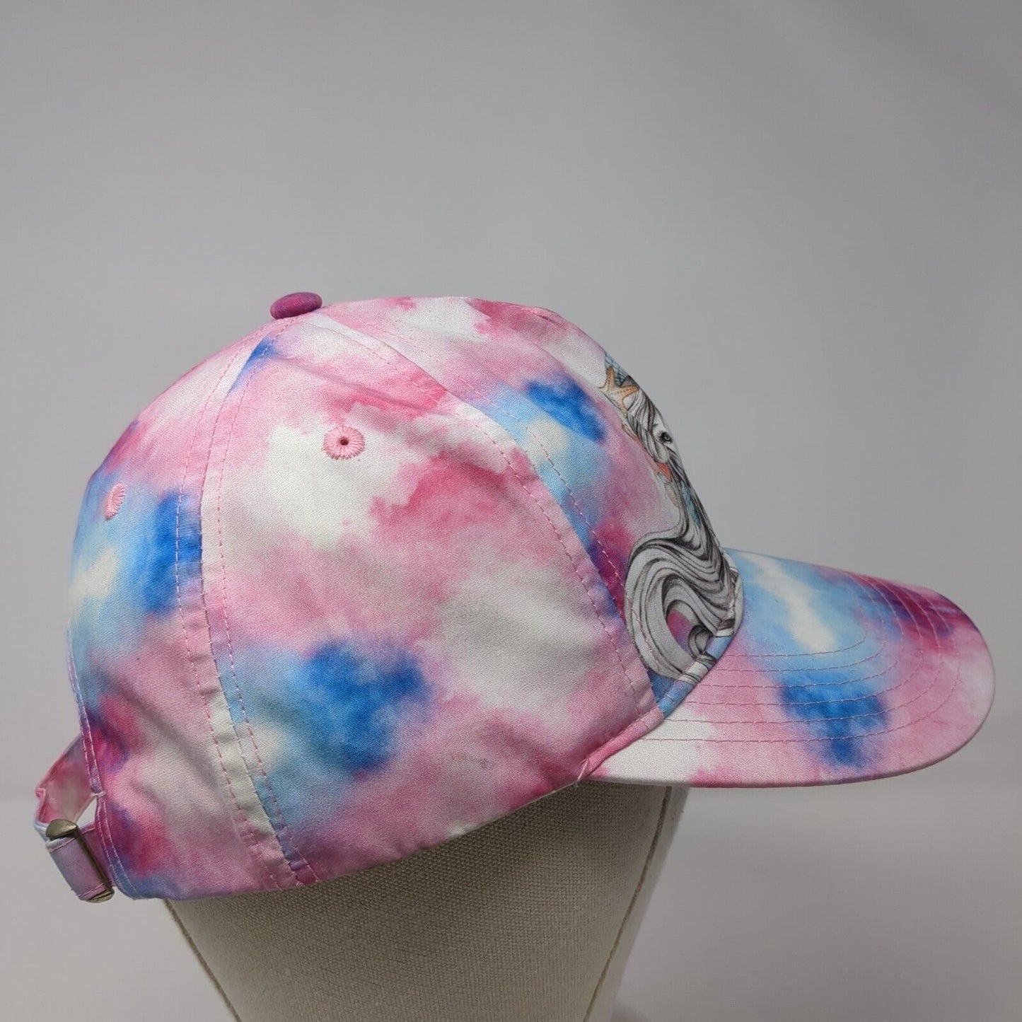 Disney The Little Mermaid Slideback Hat Multicolor OS Adjustable Polyester
