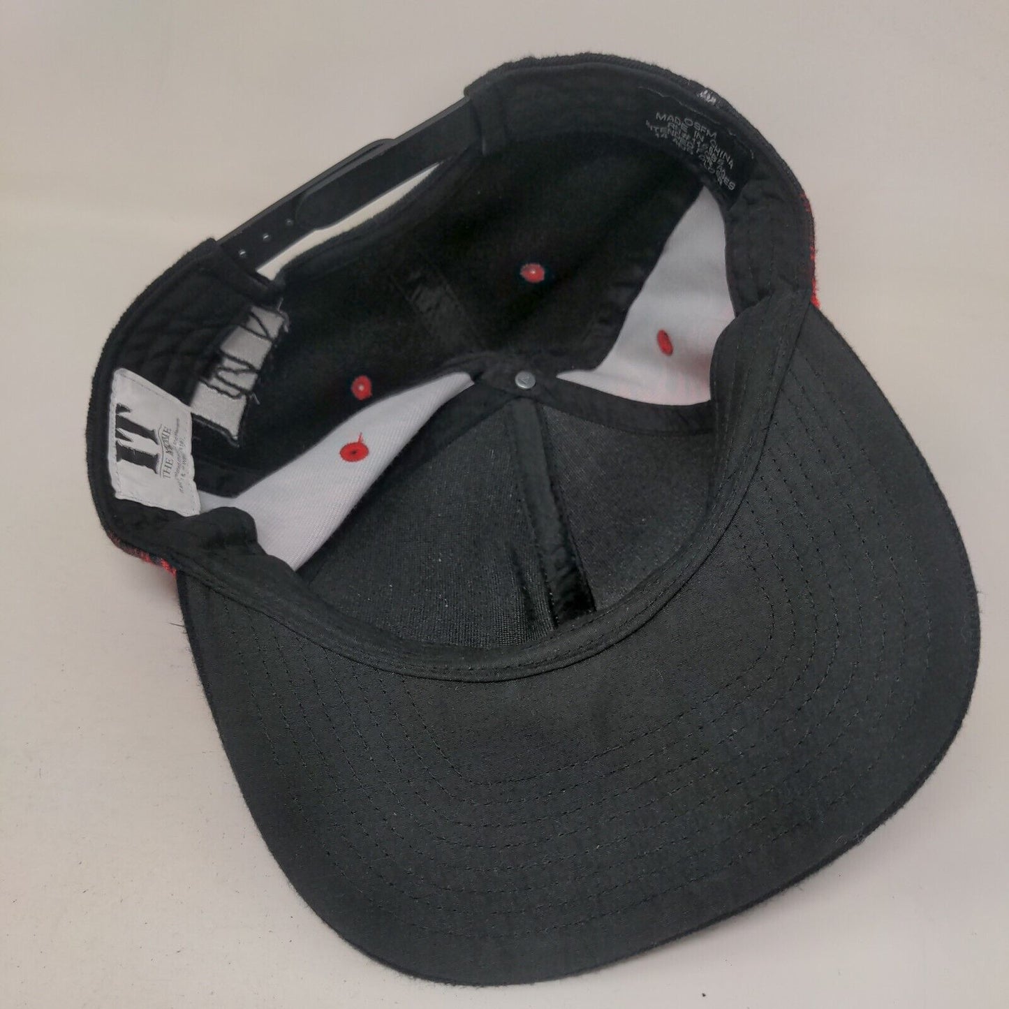 Pennywise IT Snapback Hat Multicolor OSFM Adjustable Graphic Print 6 Panel