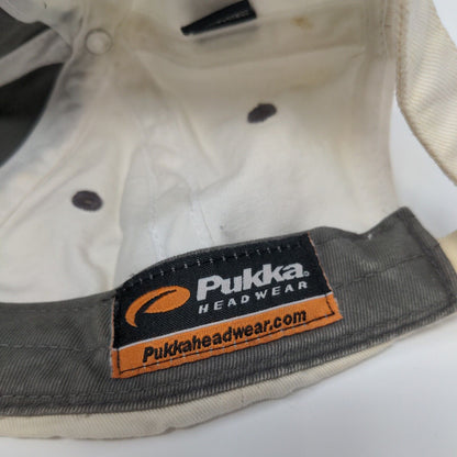 Red Rock Country Club Slideback Hat Gray OSFA Adjustable Embroidered Pukka