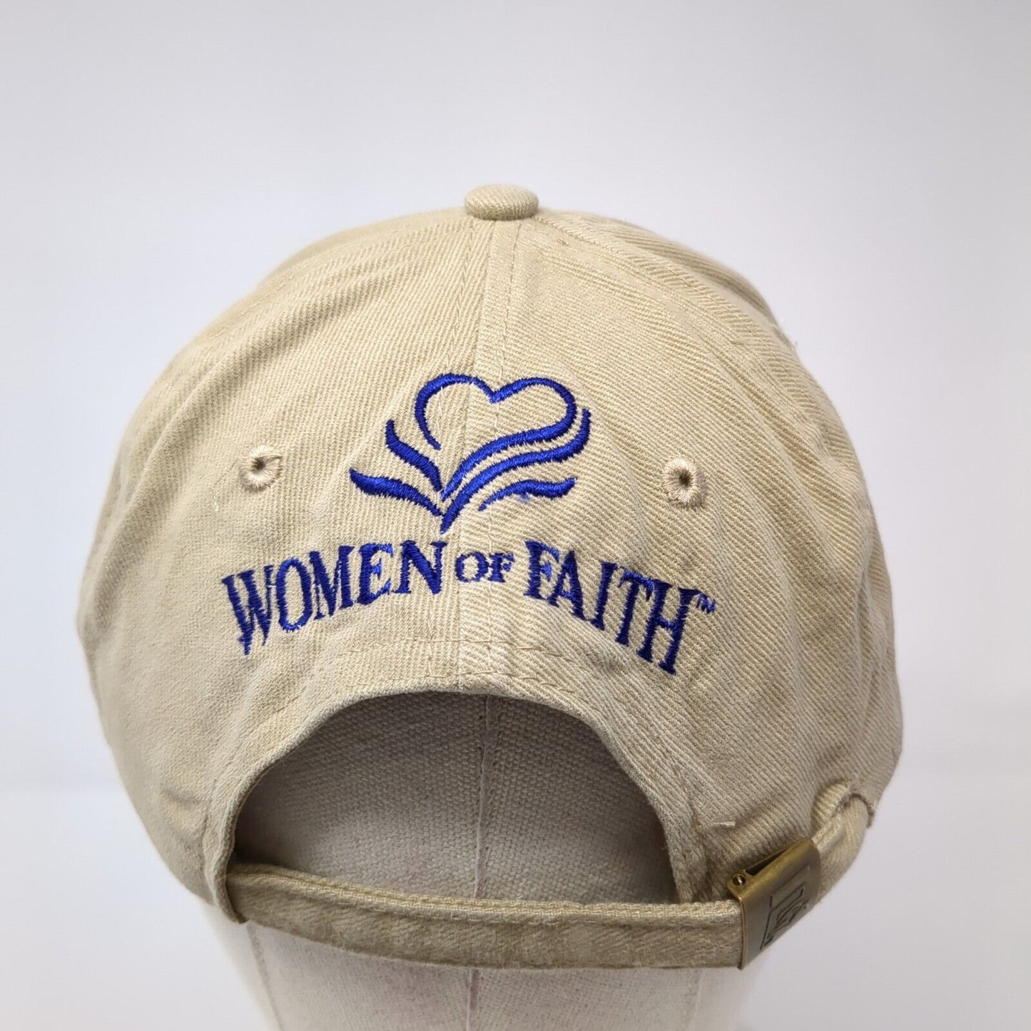 Outrageous Joy '99 Slideback Hat Tan One Size Women Of Faith Falcon