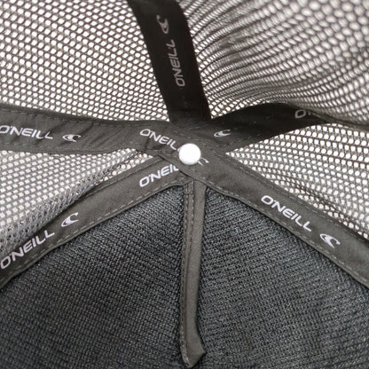 O'Neill Love Trip Snapback Trucker Hat Gray OSFA Mesh Back Adjustable