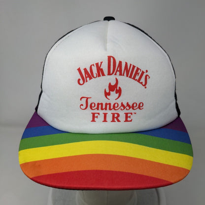 Jack Daniel's Tennessee Fire Snapback Trucker Hat Multi OSFA Mesh Back