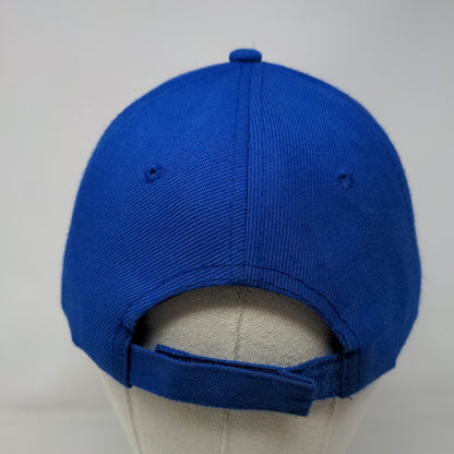 FL USA Flag Strapback Hat Blue One Size Adjustable Embroidered