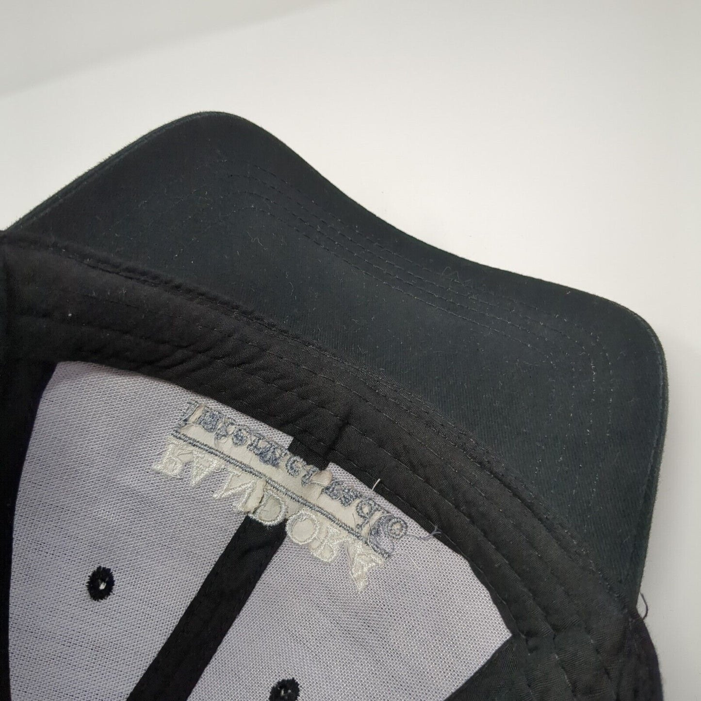 Pandora Internet Radio Slideback Hat Black OS Adjustable Embroidered Cotton
